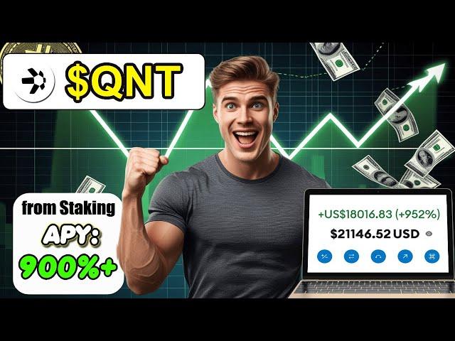 Stake QNT Crypto coin Today  Staking Quant coin Crypto Coin Could Earn You 952% APY