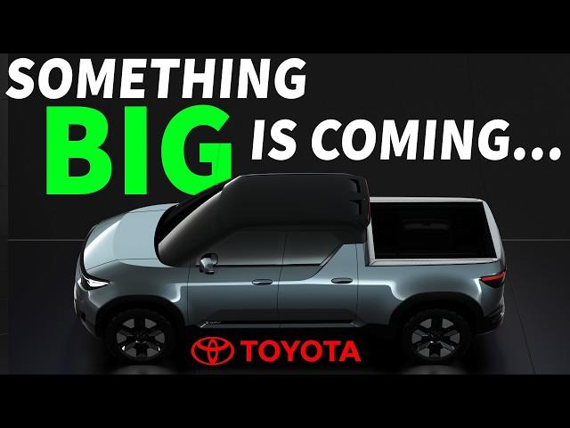 Toyota's Planning something BIG... is the "stout" small truck coming?!