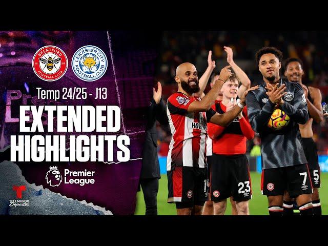 Brentford vs. Leicester City | Highlights Premier League | Jornada 13 | Telemundo Deportes