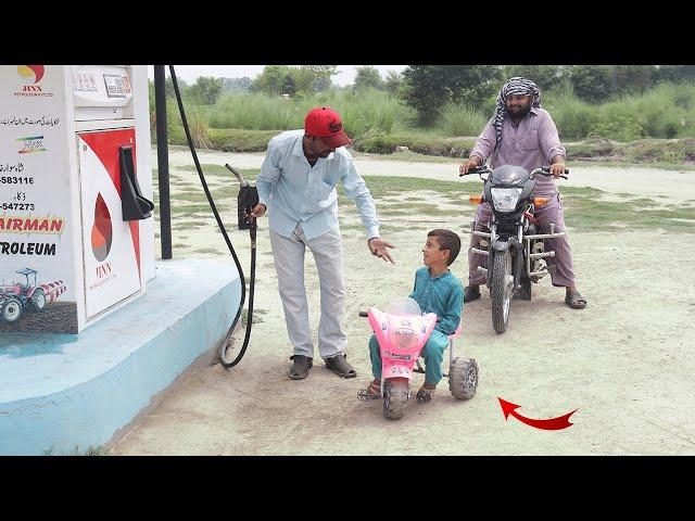 patrol pump aur bicycle || Social Message Short Film by PEEP PEEP