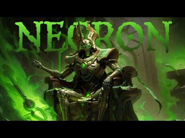 Warhammer 40K Lore: The Necron Origin Story (Lore To Sleep To)