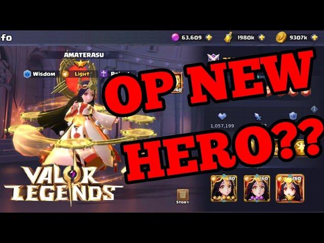 Amaterasu! First Look! Review and IREUS upgrades! Valor Legends