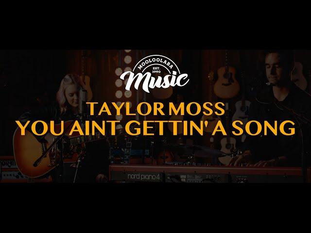 Taylor Moss - You Aint Gettin' a Song | In Store Sessions | Mooloolaba Music