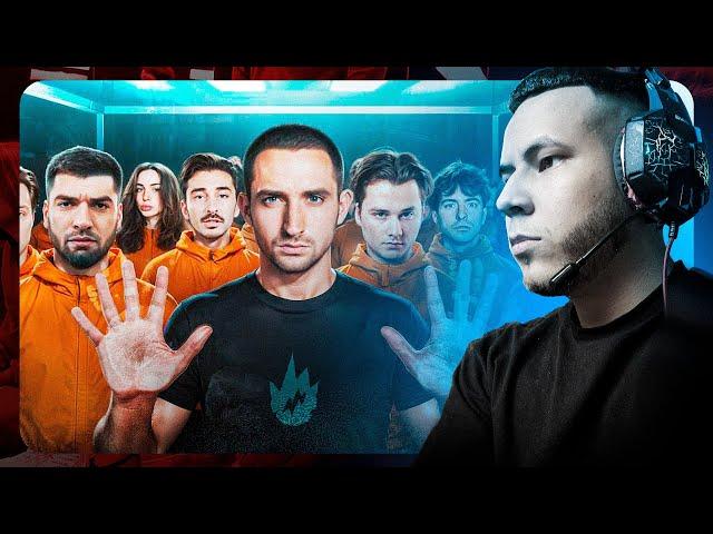 РЕАКЦИЯ НА ВИДЕО "ЛИТВИН - Кто Последний Выйдет Из Куба Заберёт 1 000 000 ! Запер 22 Знаменитости !"