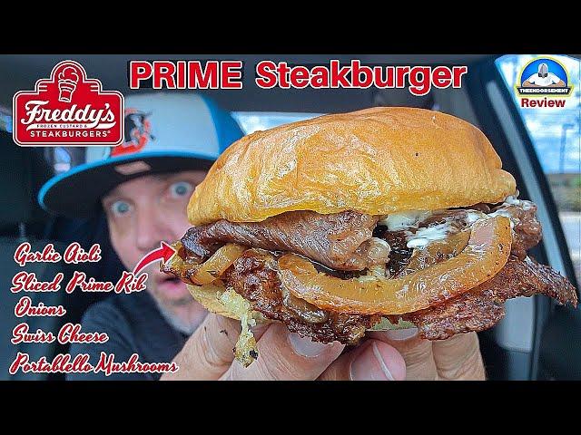 Freddy's® Prime Steakburger Review!  | BEST Fast Food Burger? | theendorsement