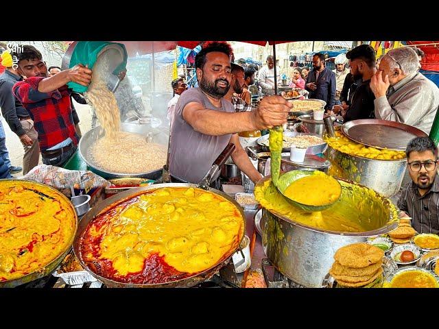 उत्तर प्रदेश ka MOST FAMOUS Tadke wala Combo | Street Food India | 200 Kilo