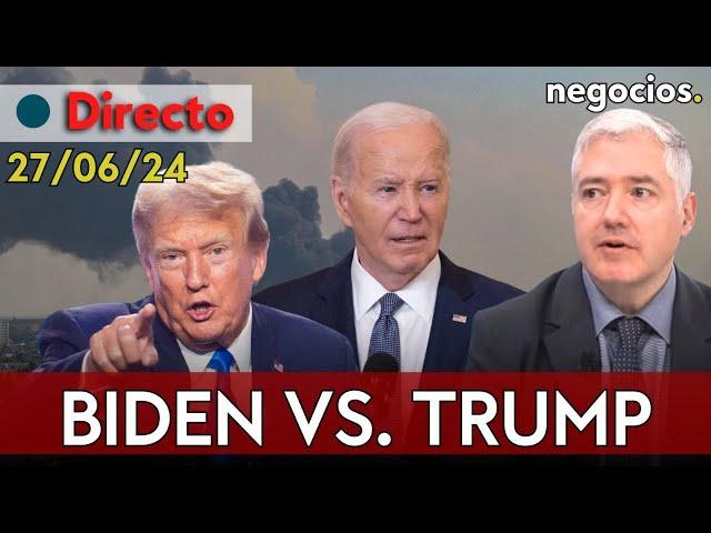 DIRECTO | JOSÉ LUIS ORELLA: DEBATE ELECTORAL EN EEUU DE BIDEN Y TRUMP, LOS MISILES ATACMS Y RUSIA