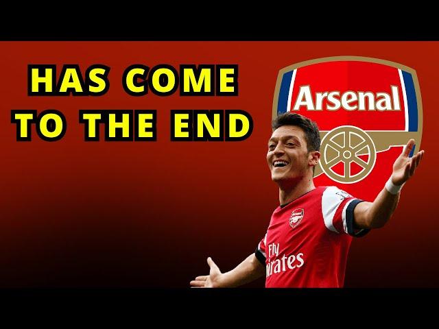 MESUT OZIL ANNOUNCES RETIREMENT FROM FOOTBALL AT 34 YEARS OLD