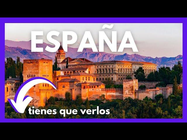 ESPAÑA las 20 MEJORES y más BONITOS lugares️ para visitar en 2024