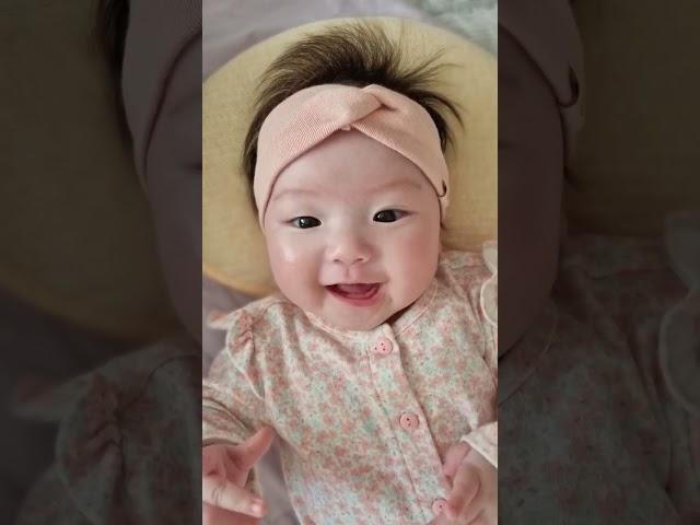 오늘따라 유난히 여자아이같은 쏘영이(여자 맞음) #육아 #아기 #쏘영이