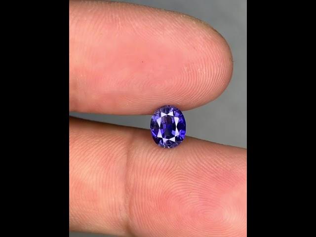 Super rare Kashmir sapphire. #gems #gemstones #geology #sapphire