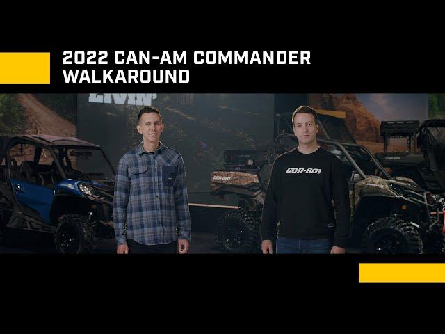 2022 Commander Walkaround | Can-Am Off-Road