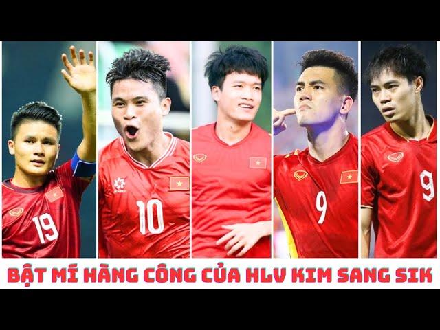 HLV Kim Sang Sik - Văn Toàn - Quang Hải - Hoàng Đức - Tuấn Hải - Tiến Linh