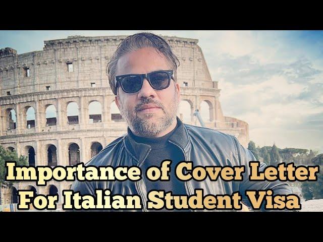 10 Points to write Perfect #CoverLetter for #italystudentvisa