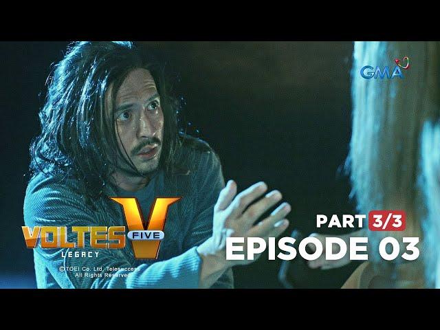 Voltes V Legacy: Hrothgar's landing on planet Earth! (Full Episode 3 - Part 3/3)