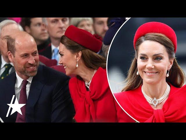 Kate Middleton & Prince William’s LOVING Moment At Her 1st Commonwealth Day After Cancer