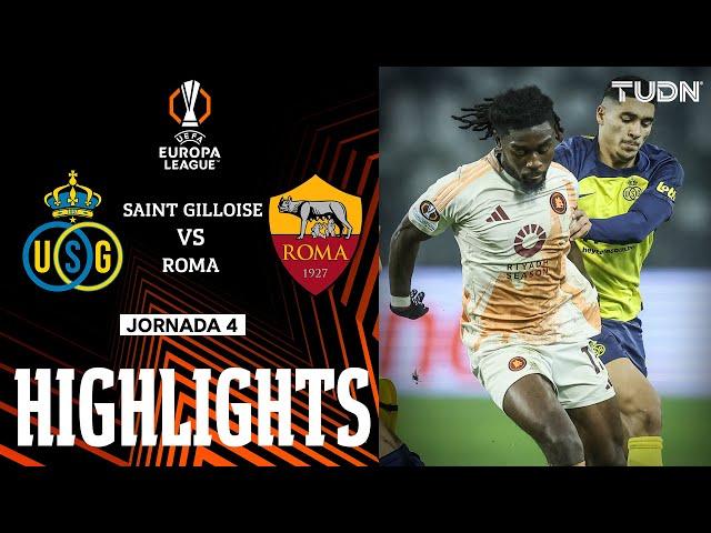 HIGHLIGHTS - Union Saint Gilloise vs Roma | UEFA Europa League 2024/25 | TUDN