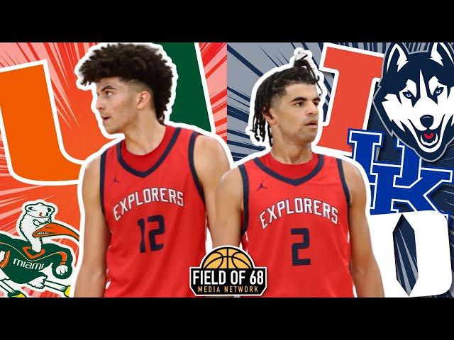 Miami a LOCK? Cameron and Cayden Boozer recruiting update | Duke, Kentucky or … UConn and Illinois?!