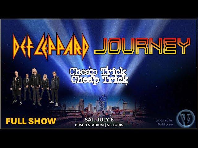 Def Leppard - (Full Show)  - (4K) - St. Louis, Missouri - Busch Stadium