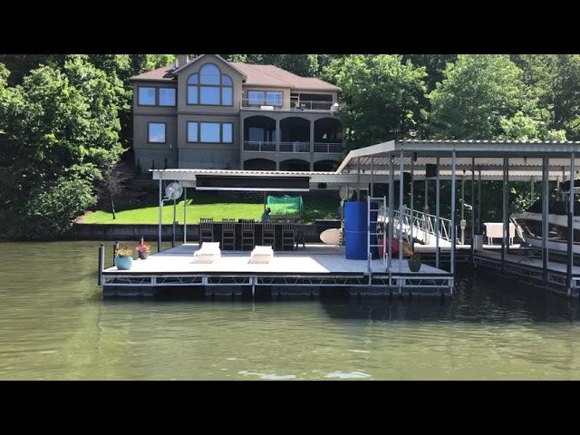 Shady Docks - Awesome outdoor kitchen that faced due west