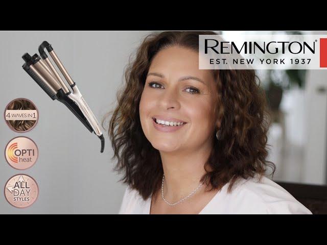 Haarstyling mit Remington Proluxe 4 in 1 Welleneisen I Beachwaves ganz einfach I Mamacobeauty