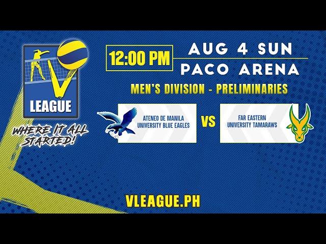 ADMU vs. FEU - Full Match | Preliminaries | 2024 V-League Collegiate Challenge Men's Division