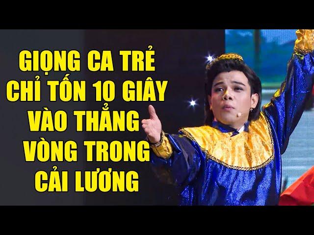 Giọng Ca Trẻ Cải Lương Chỉ Tốn 10 Giây Để Giành Vé Vào Vòng Trong Dễ Dàng | Yêu Ca Cổ THVL