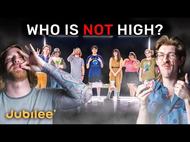 5 High People vs 2 Secret Sober People | Odd One Out