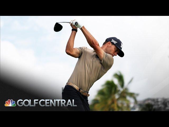 Sony Open in Hawaii's first round ends with crowded leaderboard | Golf Central | Golf Channel