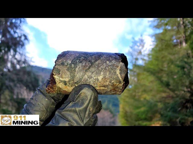 Diamond Core Drilling Into A Gold Bearing Deposit!