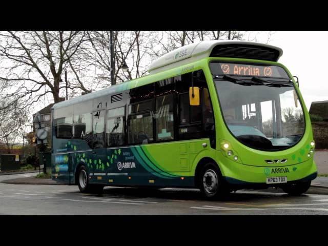 Arriva Beds & Bucks: Wirelessly Charged Electric Bus Trial starts in Milton Keynes 2014