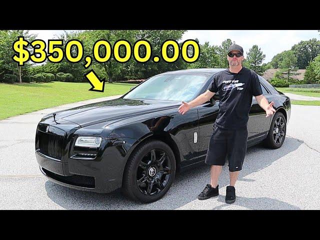 Meet My New Salvage Rebuild Project: A Wrecked Rolls Royce Ghost!