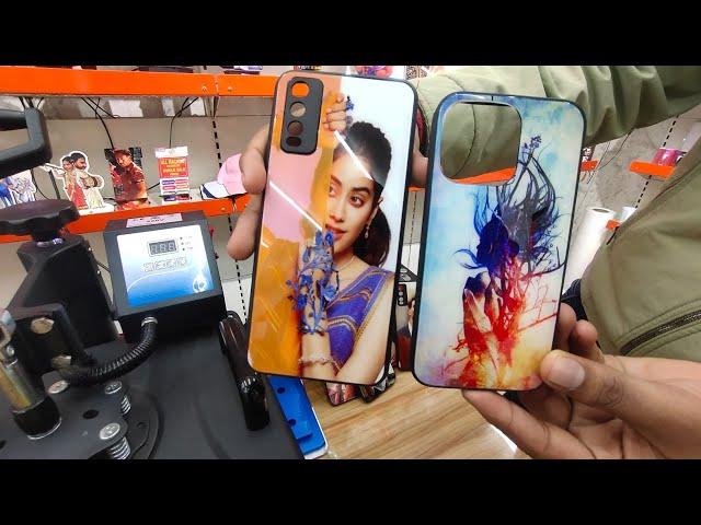 2D SUBLIMATION MOBILE COVER PRINTING 5 IN 1 HEAT PRESS MACHINE || XPRESS PRINTING NOIDA 9205872172