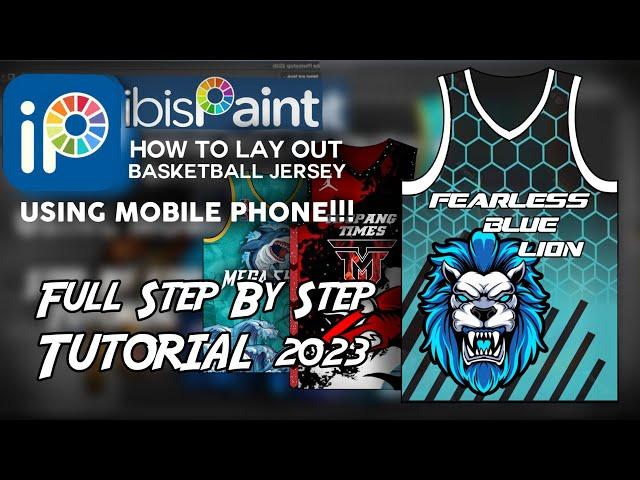 HOW TO LAYOUT BASKETBALL JERSEY USING MOBILE PHONE FULL STEP BY STEP 2023 UPDATE