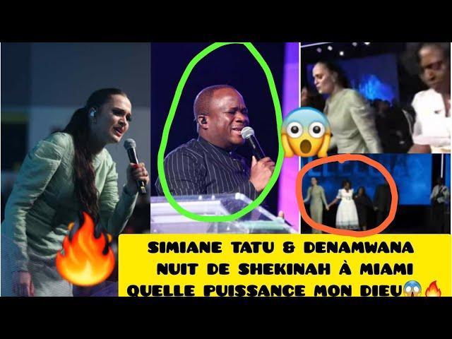 CLÔTURE NUIT DE SHEKINAH À MIAMI SIMIANE & MUM DENAMWANA EXPLOSE LA SALLE KEL PUISSANCE & ONCTION