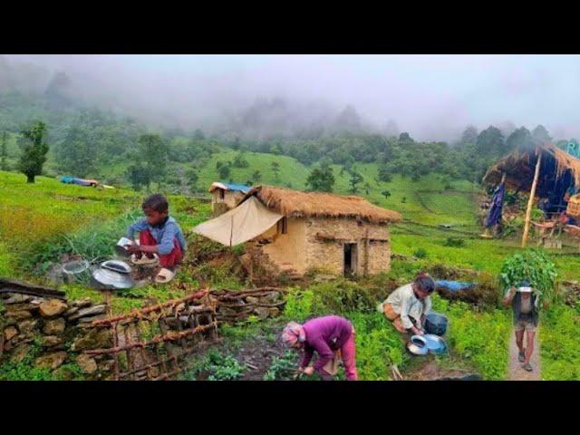 The most beautiful Himalayan natural village lifestyle