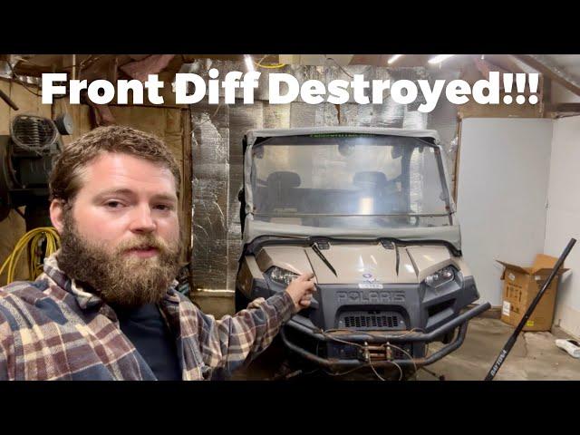 Polaris Ranger 800 AWD Destroyed.. let’s repair it