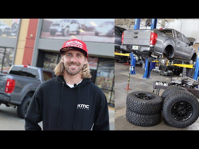 Justin Barcia's Ford Ranger Build | KMC Wheels, Readylift Lift Kit, Nitto Tires & More | #4WPBuilds