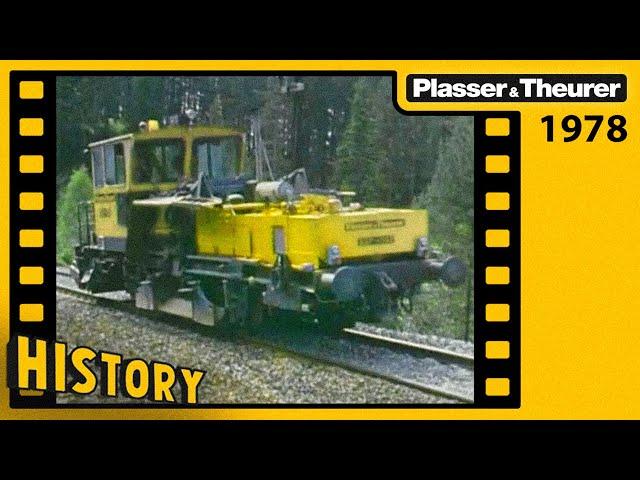 60 Jahre Erfahrung im Bau von Schotterverteil- und Planiermaschinen SSP 103 | Plasser & Theurer