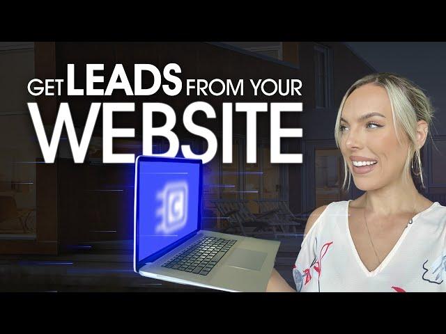 Real Estate Lead Generation from VIDEO on your Website!  [FULL TUTORIAL]