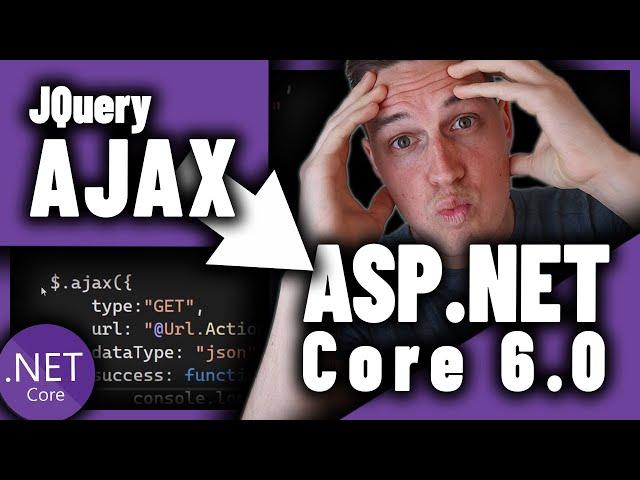 Use jQuery AJAX in ASP.NET CORE 6?  You NEED to see how it´s done!