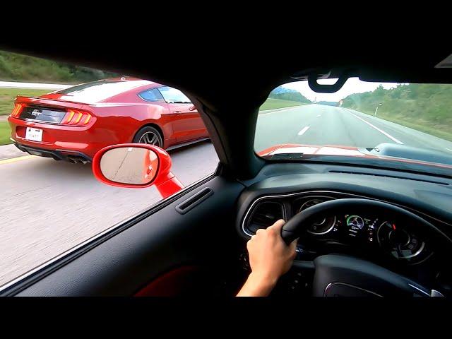 2019 Ford Mustang GT vs Dodge Challenger ScatPack