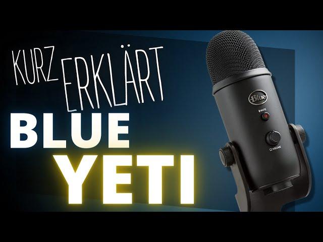 Warum das Yeti Blue Mikrofon so gut ist (für Podcast, ASMR)