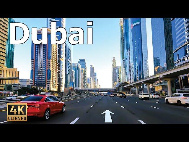 Dubai 2024 - Driving Tour in 4K