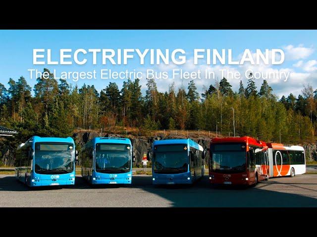 Electrifying Finland - The Largest Electric Bus Fleet in the Country | BYD eBuses