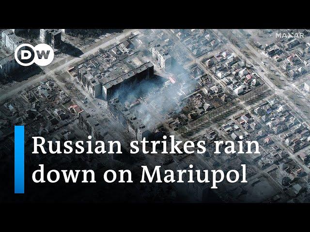 Ukraine: 100,000 stranded in Mariupol as bombs fall | DW News