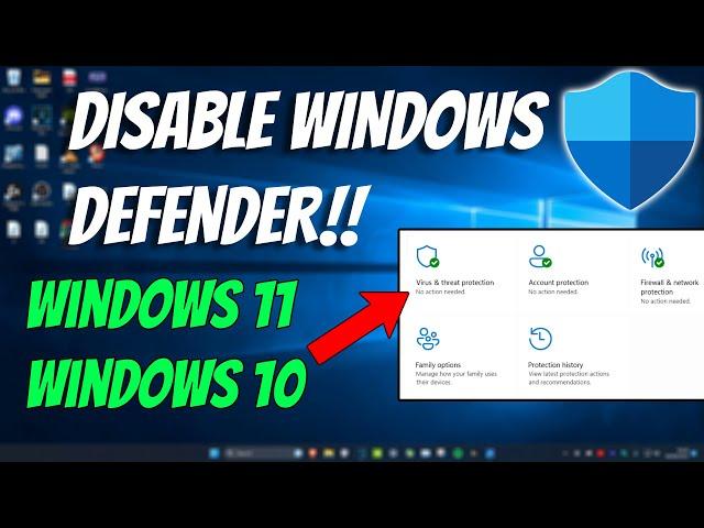 How to Turn Off or Disable Windows Defender in Windows 11 (2025)