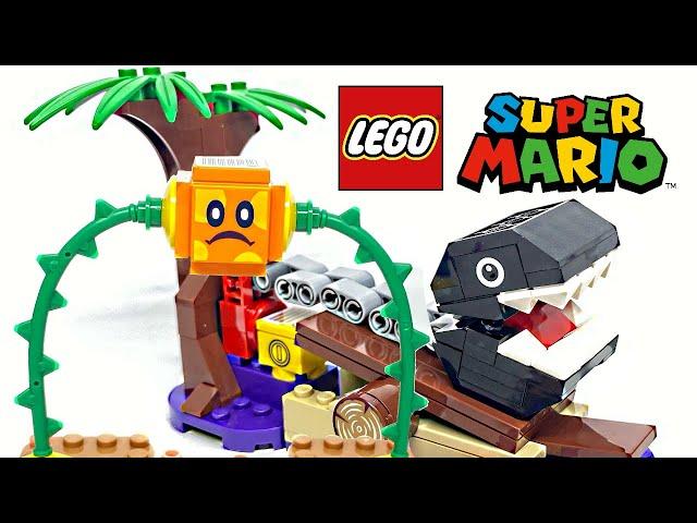 LEGO Super Mario Chain Chomp Jungle Encounter review! 2021 set 71381!