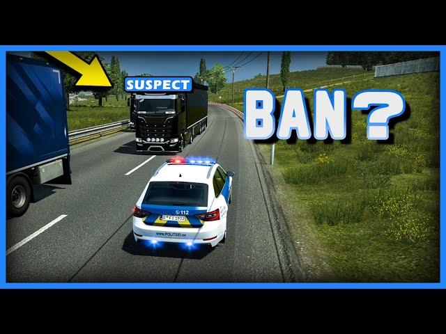 BANNED from TruckersMP | Police Patrol