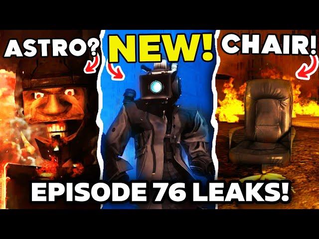 EPISODE 76 LEAKS??! THE CHAIR IS BACK! - SKIBIDI TOILET ALL Easter Egg Analysis Theory